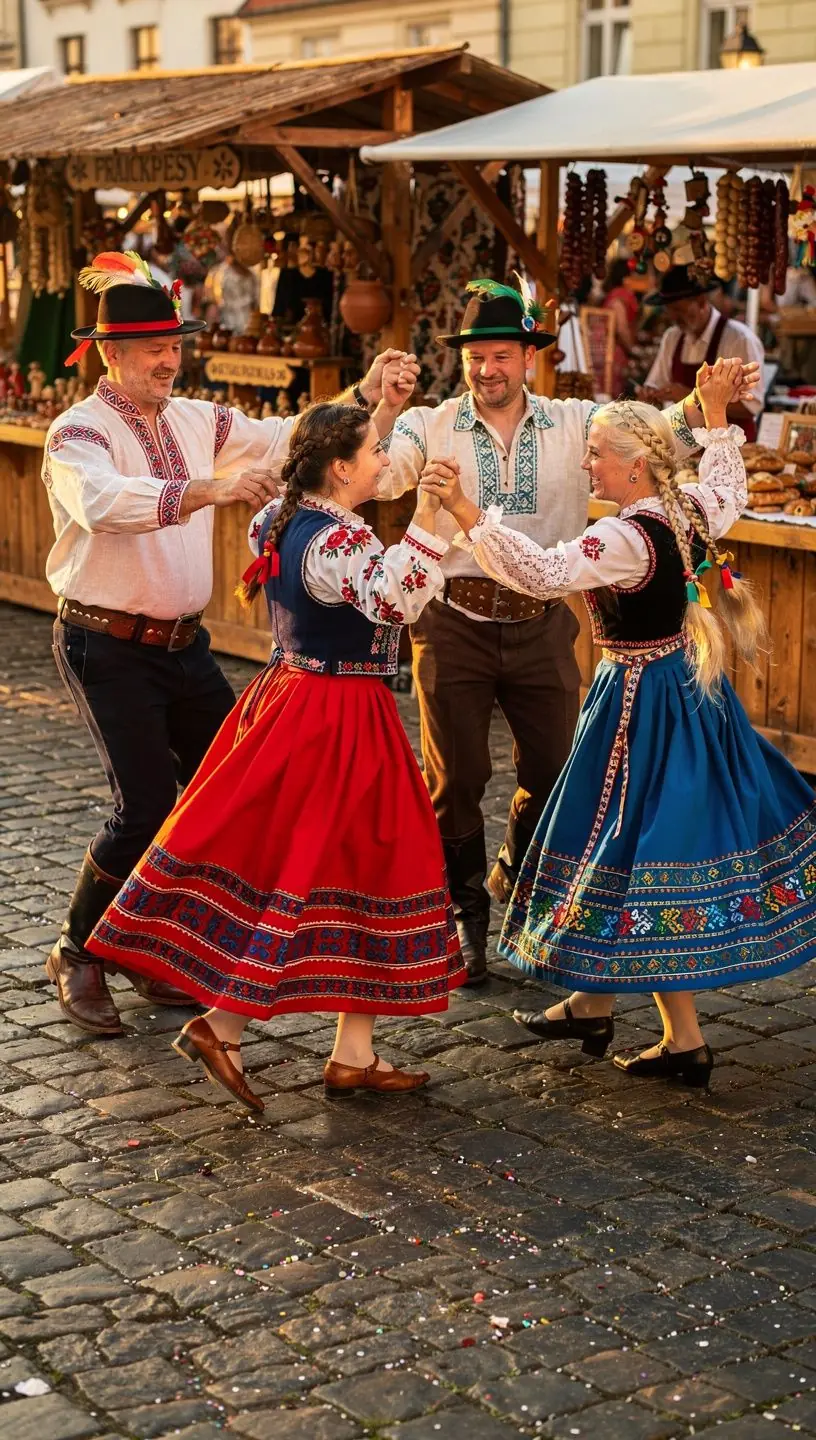 Záber na turistov objavujúcich malebné chodníky v národnom parku Slovenský raj.